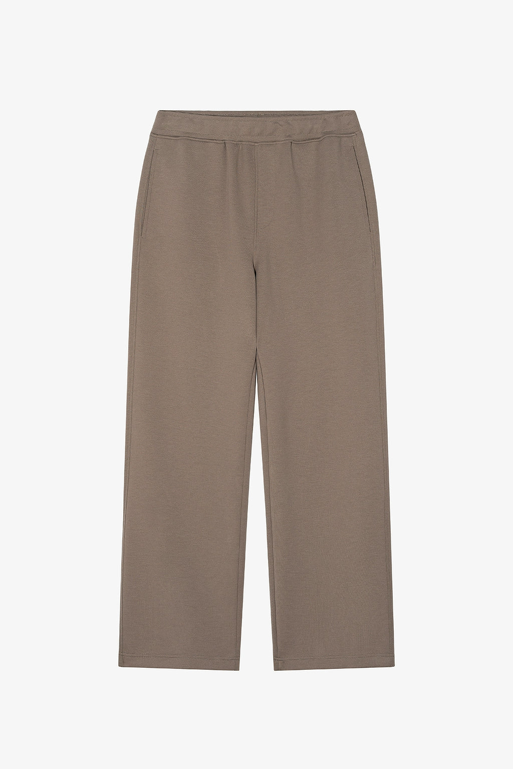NO LOGO Loose Straight Sweatpants