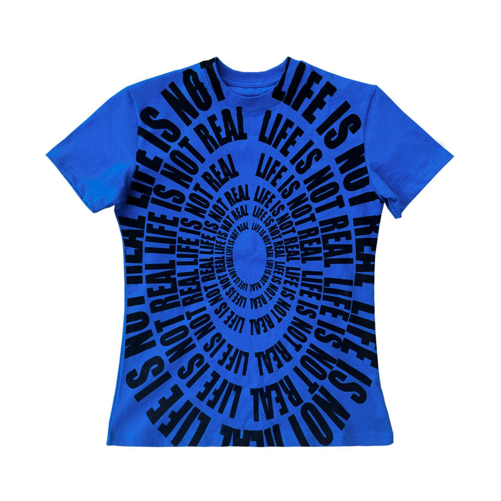 CHAI Casual Versatile American Slim Print Tee