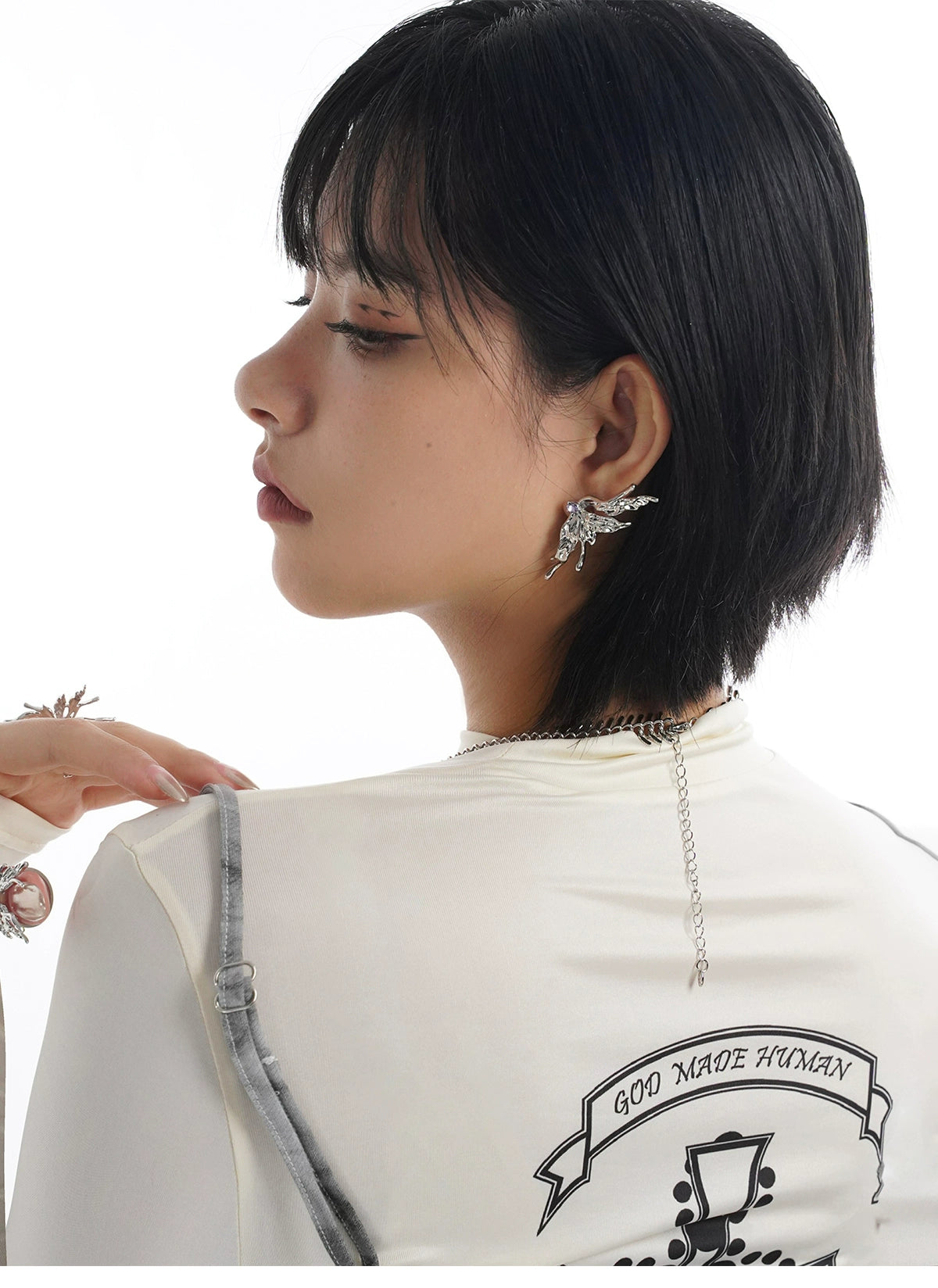 SUMIYAKI Biochemical Butterfly Earrings