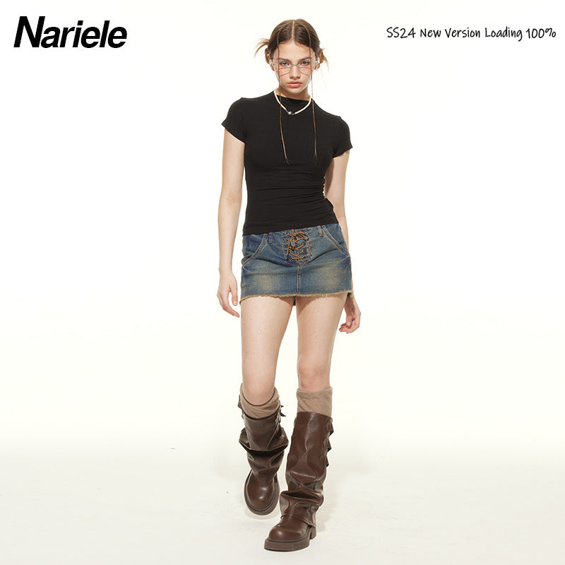 Nariele Babes Navel Slim Tee
