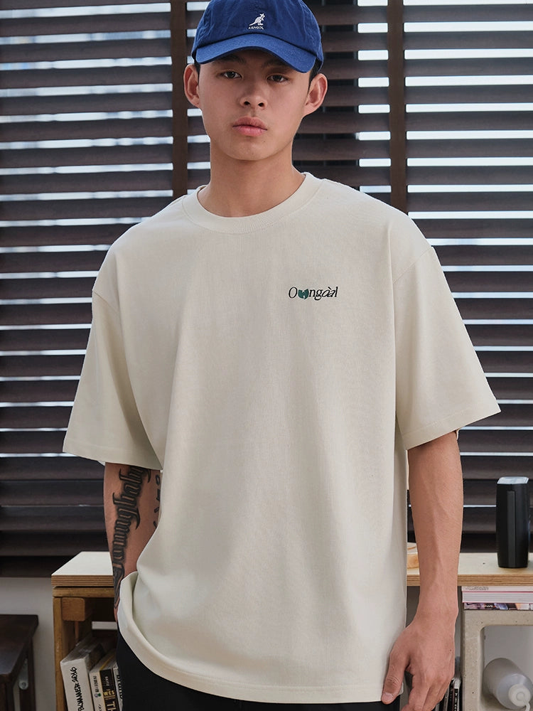 Battles Oolong Ball Shaolin Island Vintage Printing Loose Tee