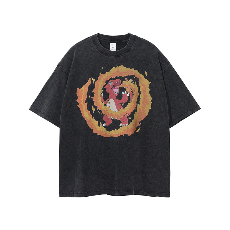 ARTIE Animation Cartoon Dragon Digital Printing Tee