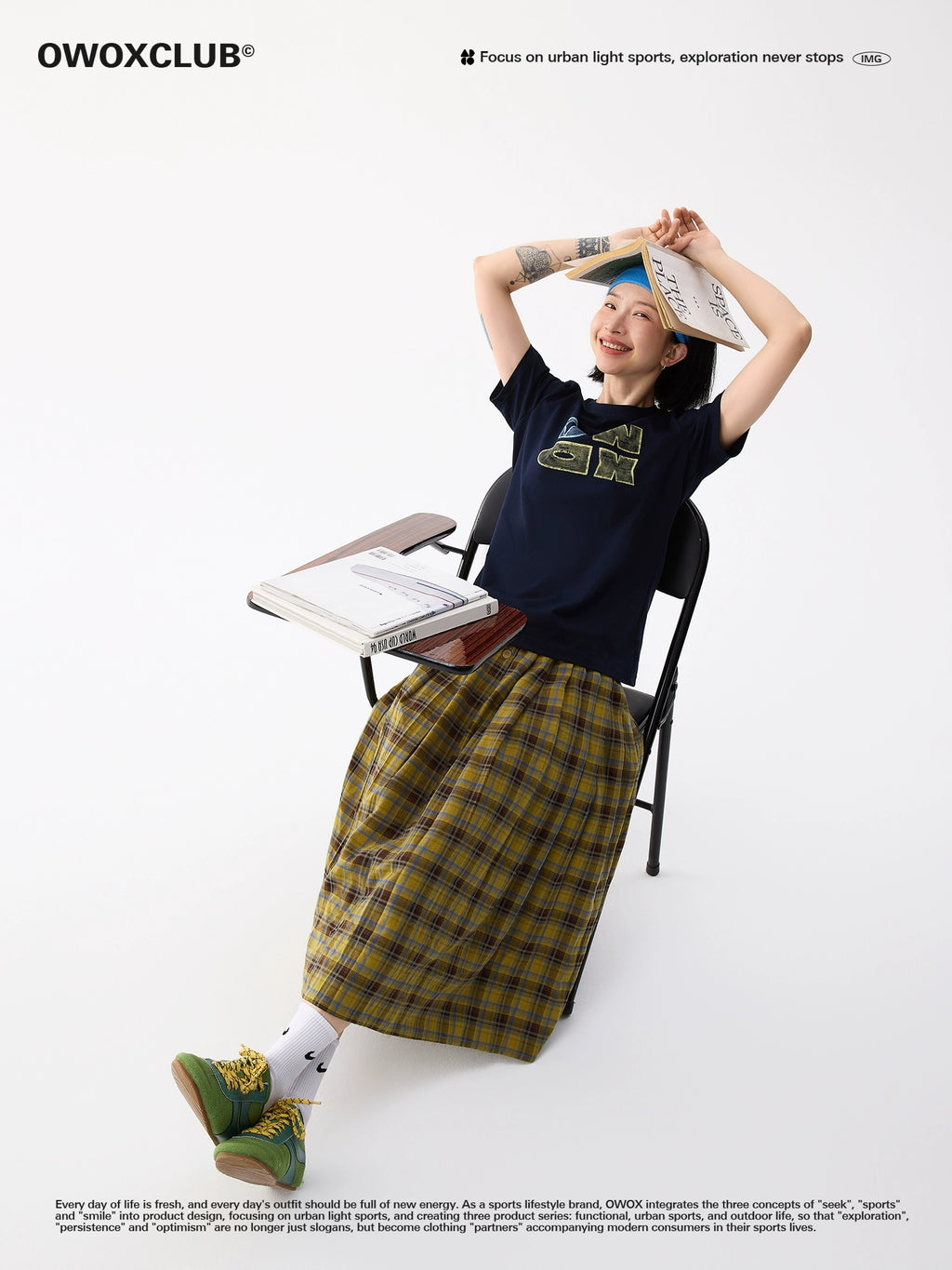 OWOX Classic Letter Logo Print Cool Tee