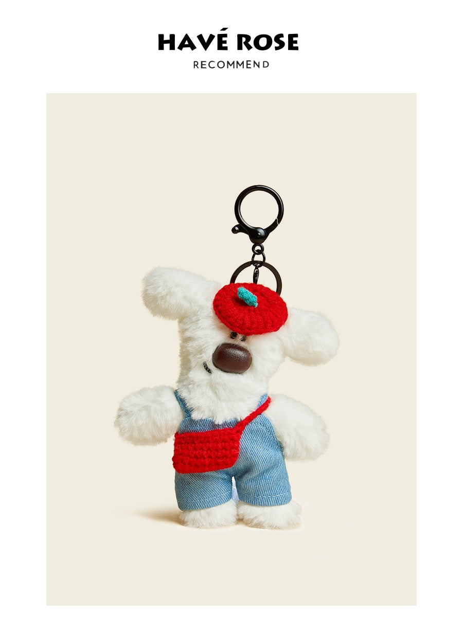 HAVEROSE Beret Puppy Bag Pendant