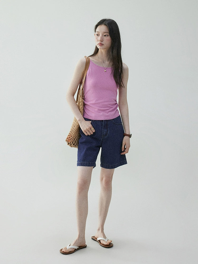 VOOE Slim Knitted Sling Vest