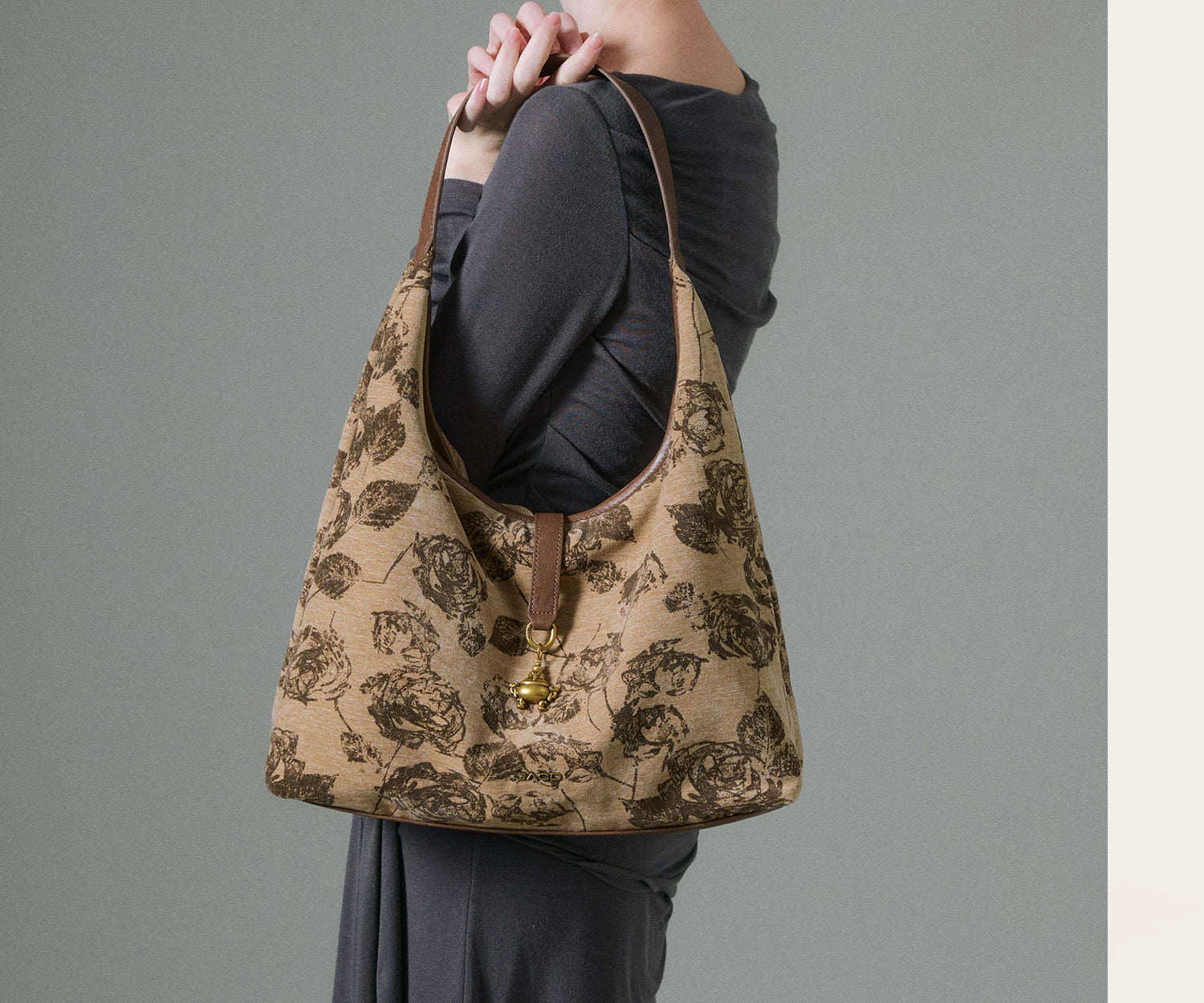 JACD Retro New Chinese-style Large-capacity Commuter Tote Bag