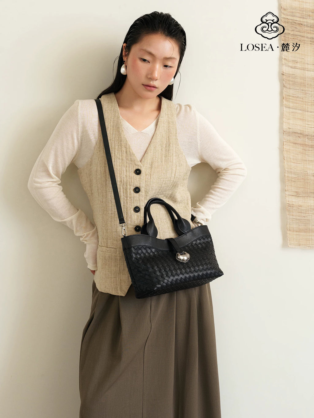 LOSEA Hand-woven Bags Handbags
