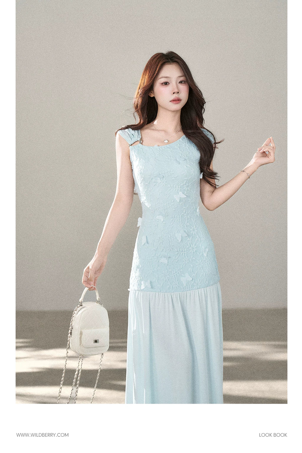 Wildberry Knitted Lace Dress