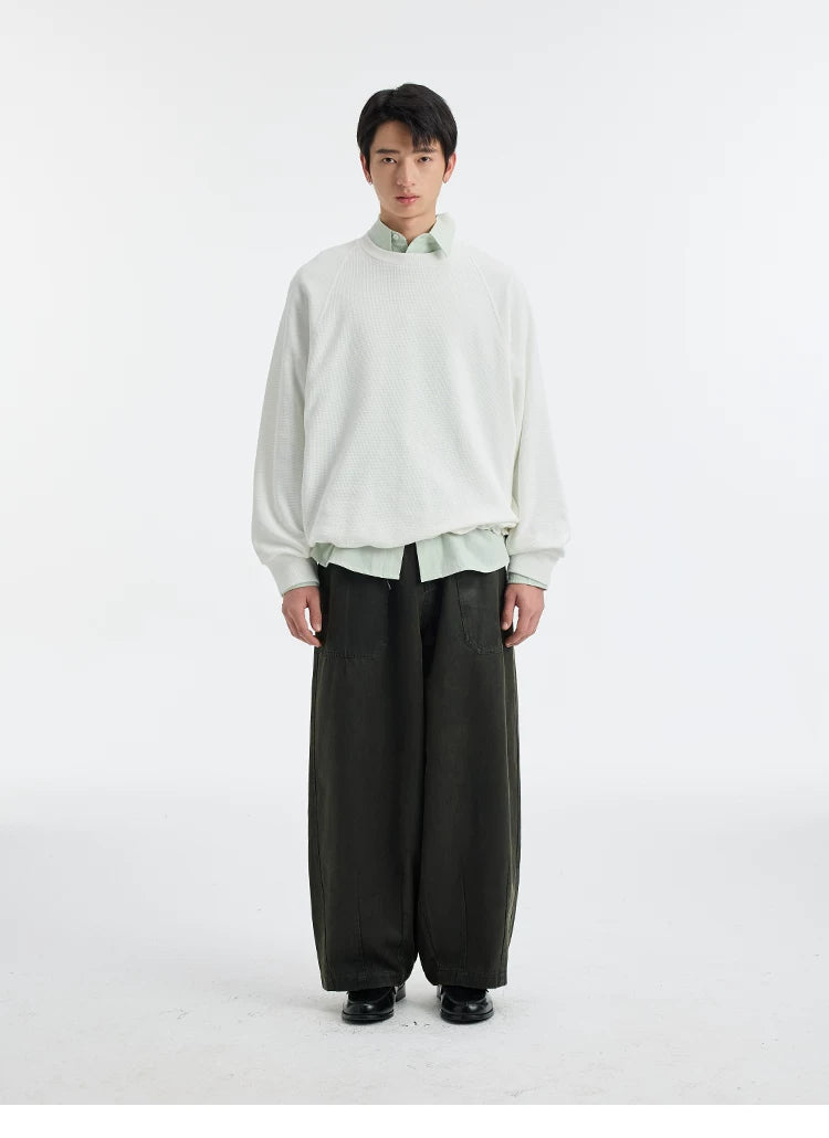 BUTTBILL Vintage Loose Casual Pants