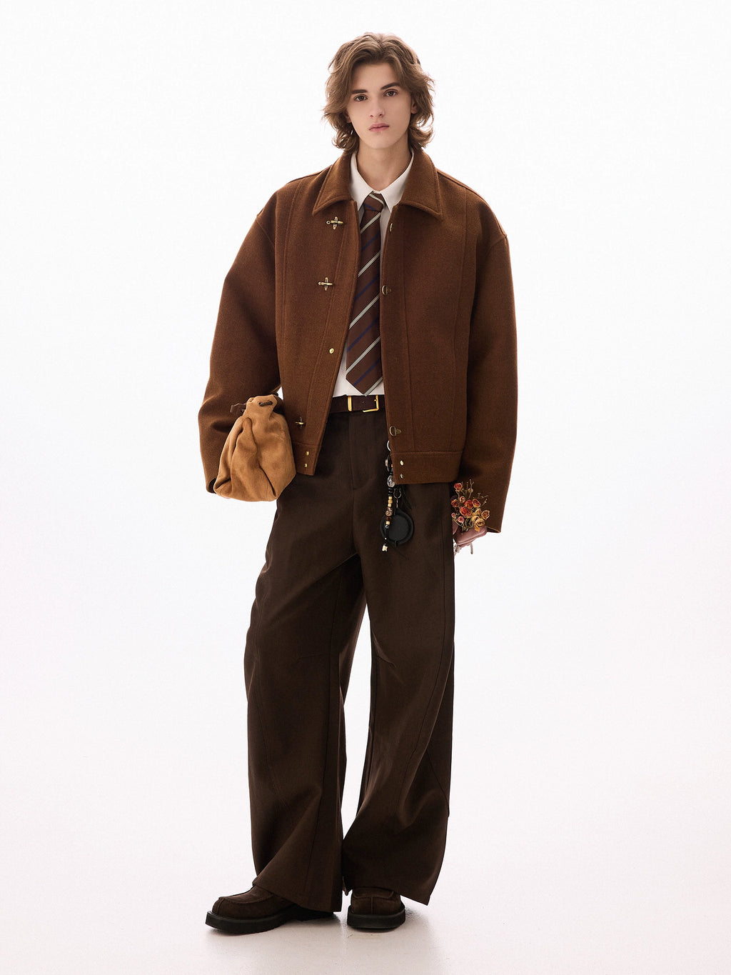 CHOR Premium Plane Buckle Short Jacket