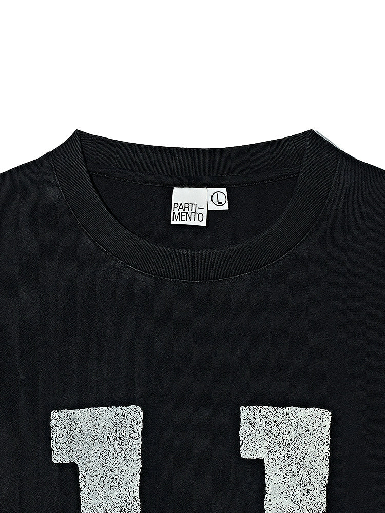 PARTIMENTO Cotton Digital Printed Short Sleeve Tee