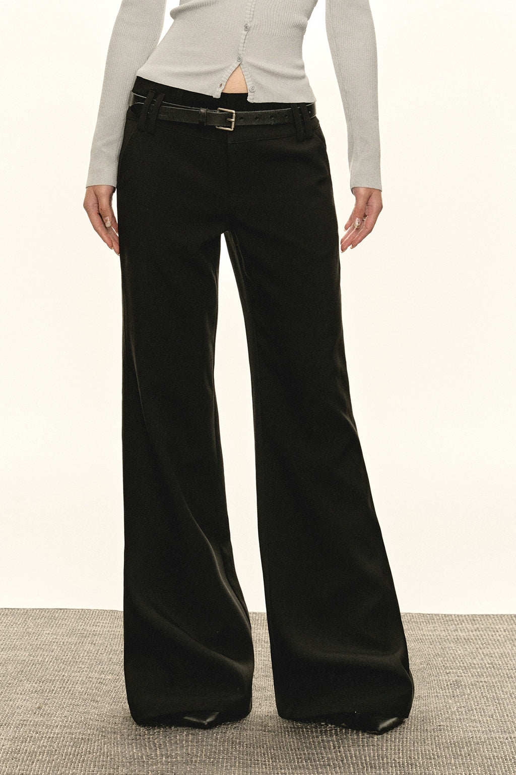 Ariseism Vintage Micro-Flared Trousers