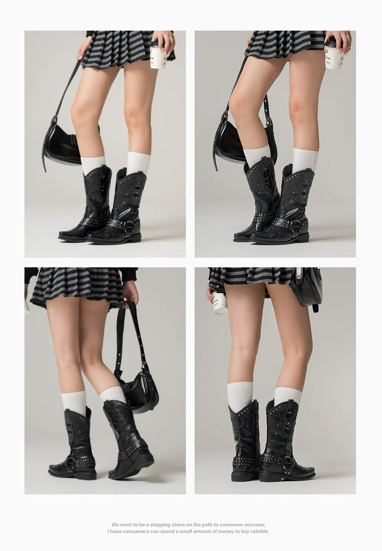 Donkey Mid Knight Boots