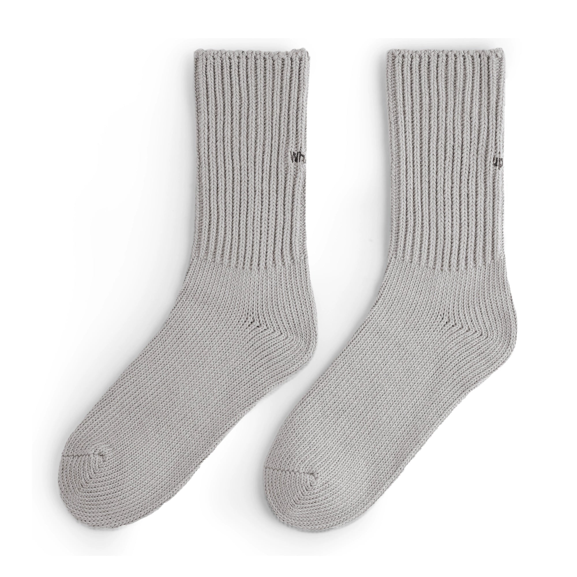 Maden Retro Thick Thread Embroidered Knitted Tube Socks