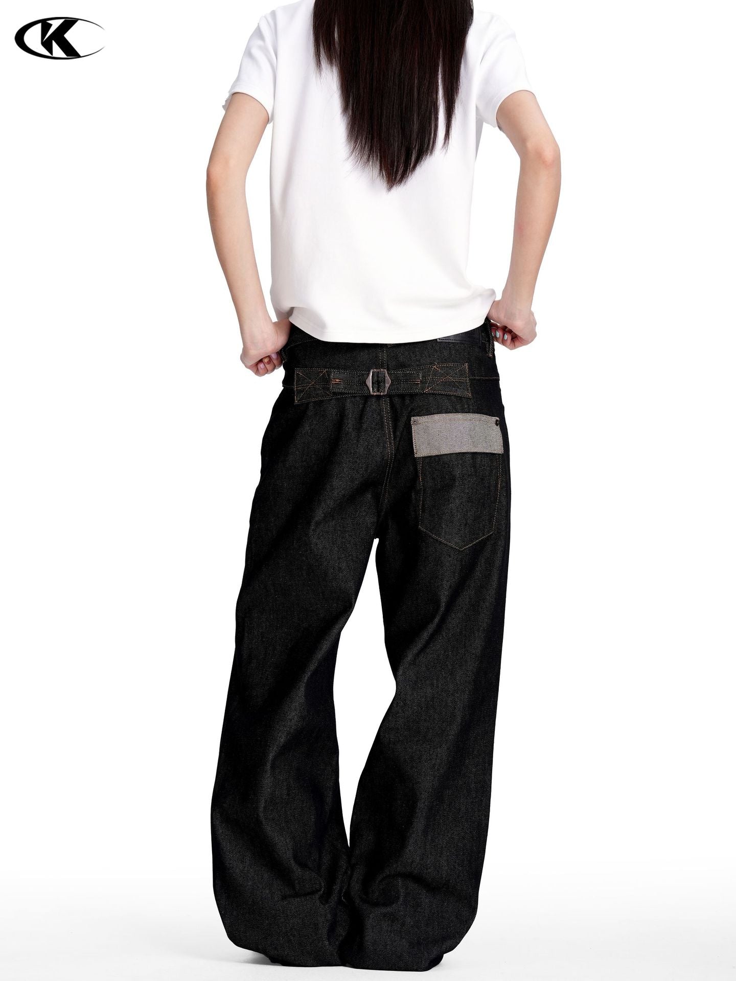 11KN Retro Loose Casual Jeans
