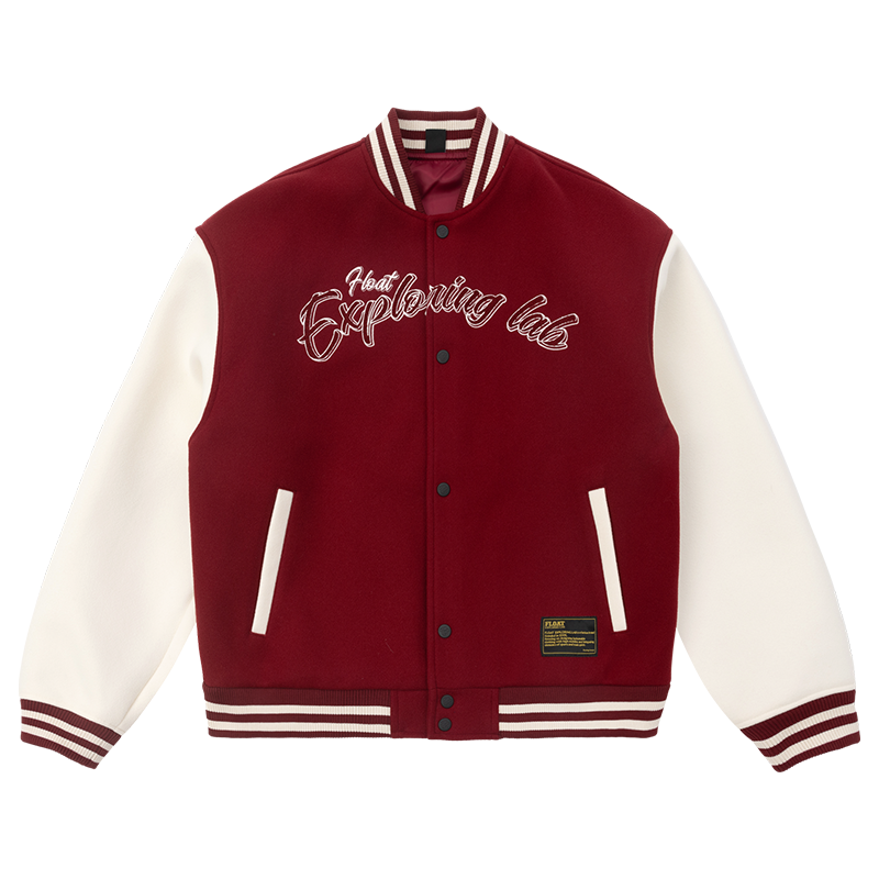 FLOAT Vintage Loose Contrasting Embroidered Jacket