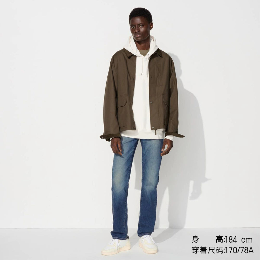 Uniqlo men's slim-fit jeans/washed products casual trousers pants 25 new 475546 470528