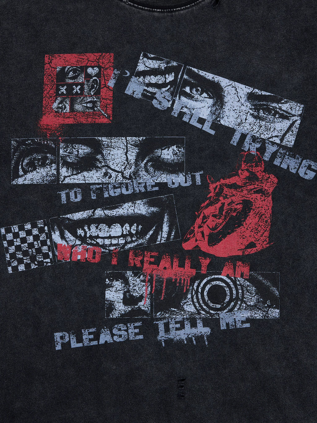 HAS2SONS Single Stitch Round Neck Loose Tee