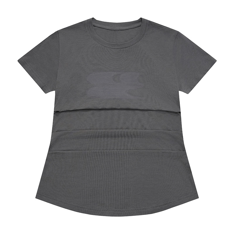 CryingCenter Gradual Change Classic Logo Round Neck Cool Tee