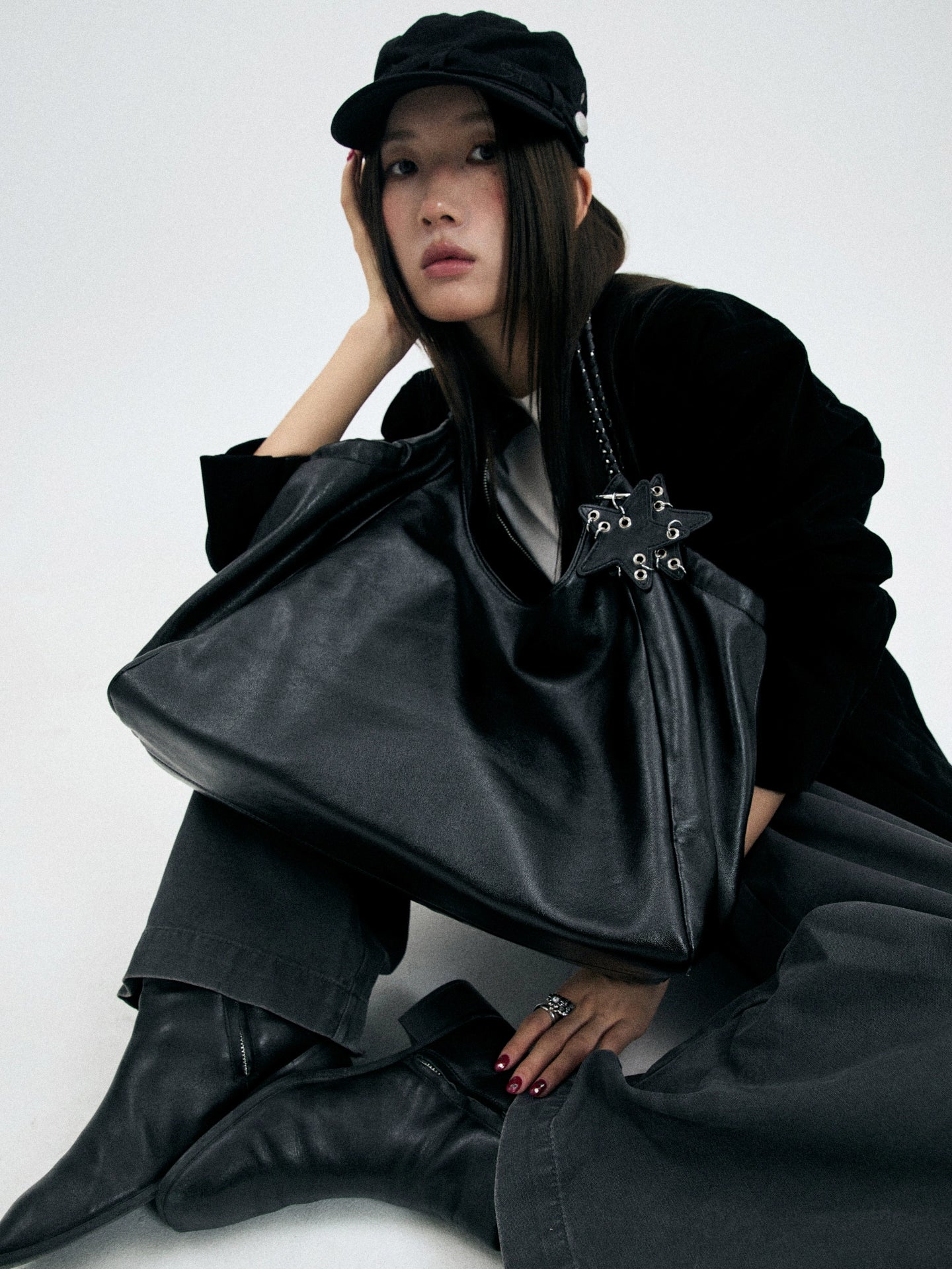 BINGBONG  Star Pendant Large-capacity Commuter Bag