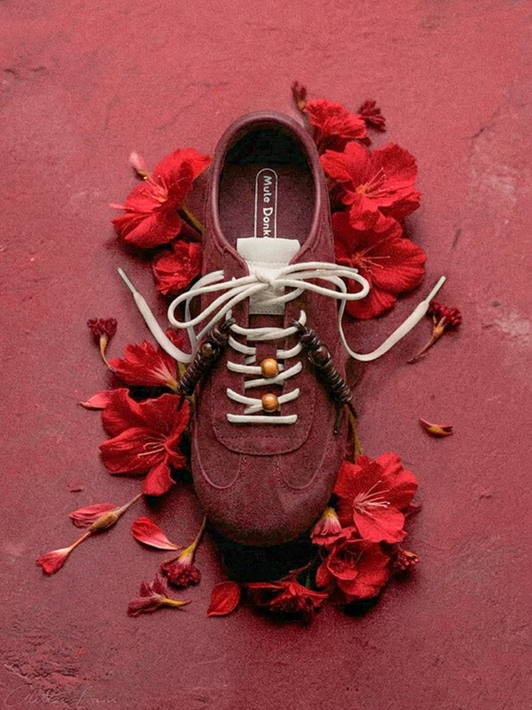 Mule Donkey Doki Milk Series Soft-soled Forrest Gump Shoes