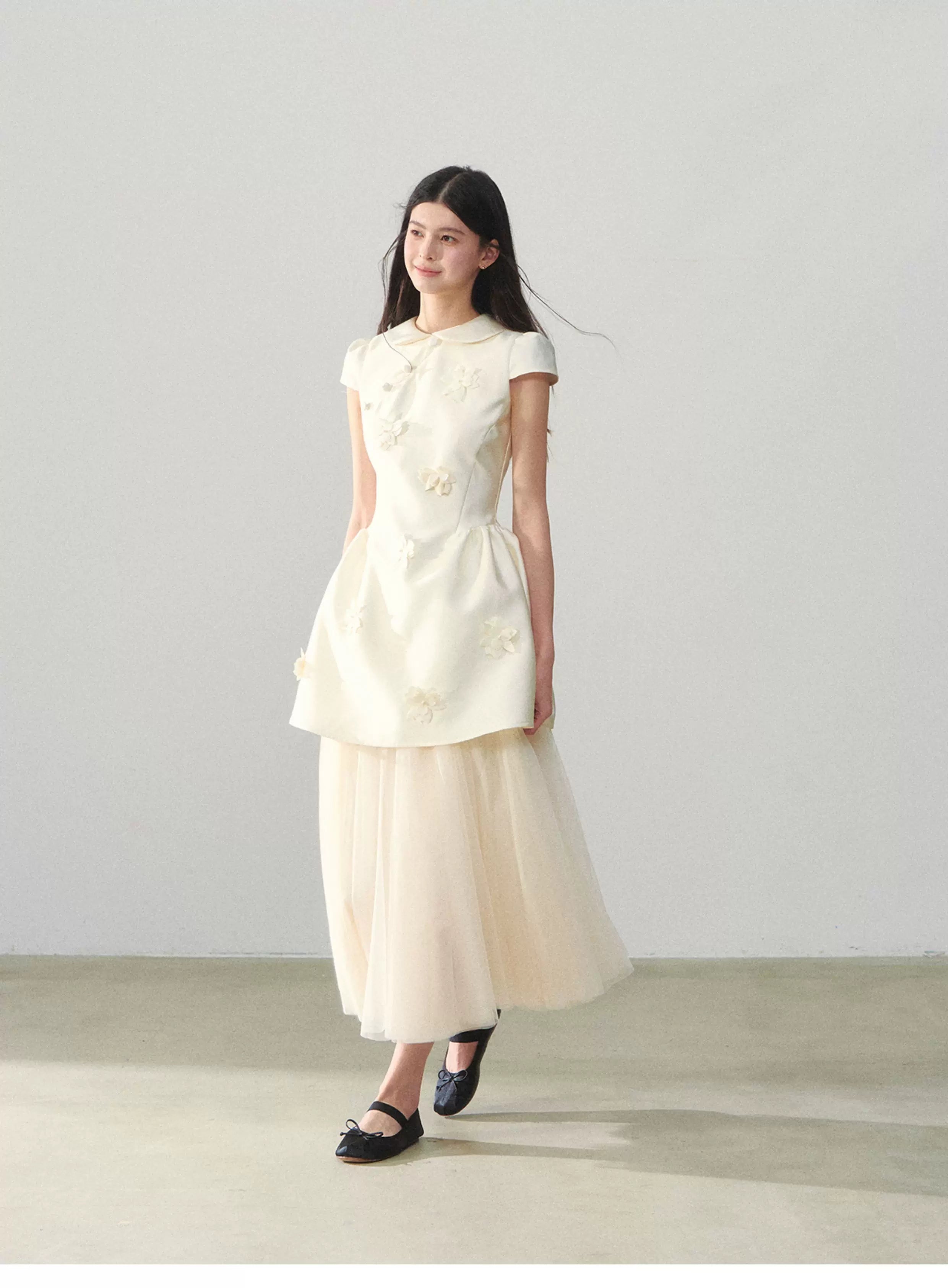 SunsetPark Doll Collar Casual Dress