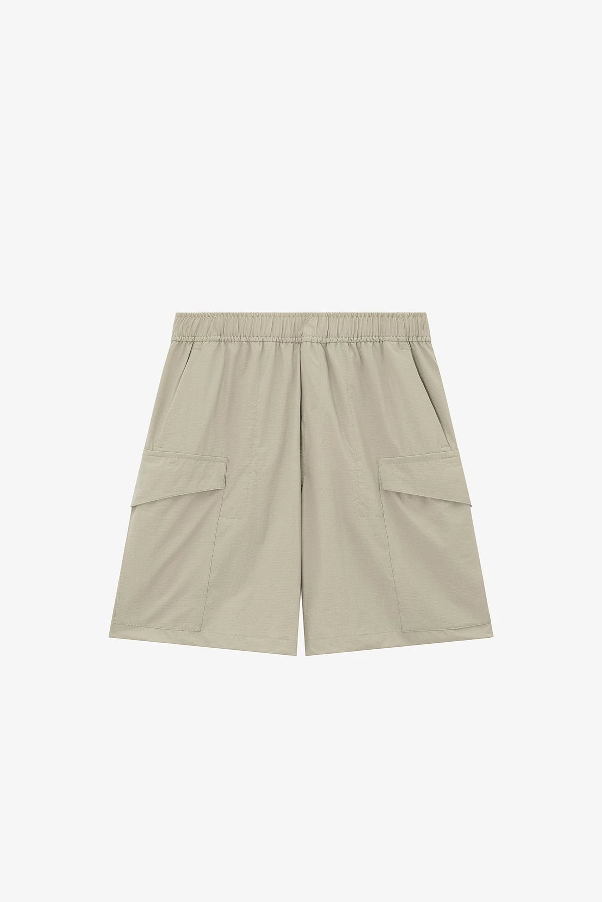 NO LOGO Lightweight and Breathable Multi-pocket Shorts
