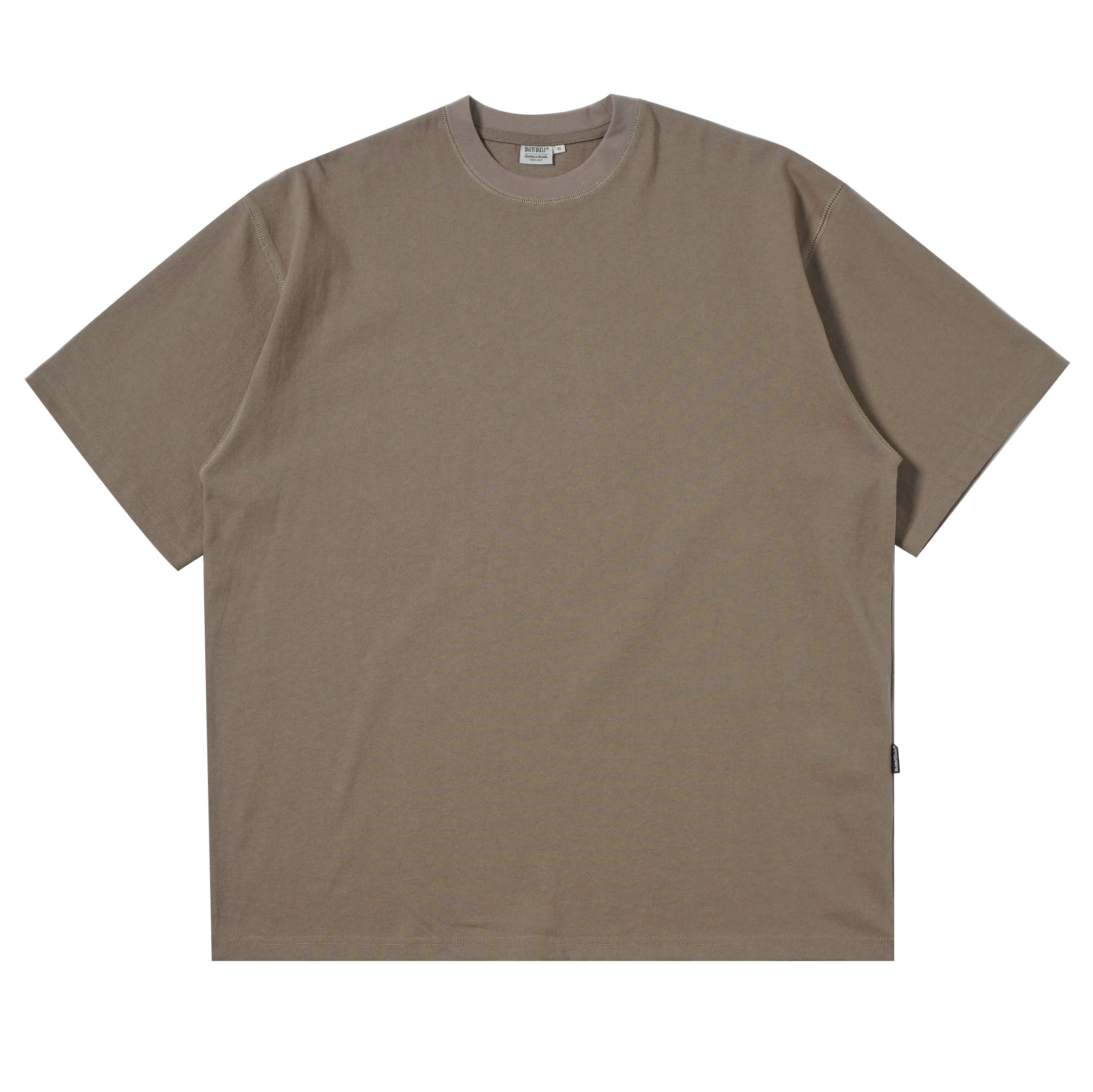 BUTTBILL Heavy 300G Crew Neck Pure Cotton Three Needles Five Threads Tee