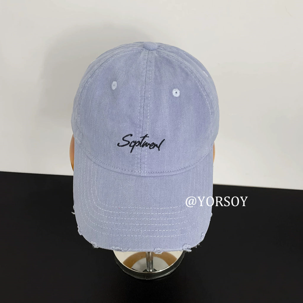 YORSOY Retro Old Ripped Baseball Cap