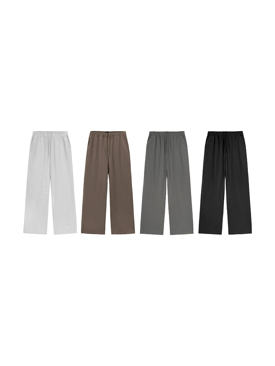 PLUS NO LOGO Light and Drape Sports Trousers
