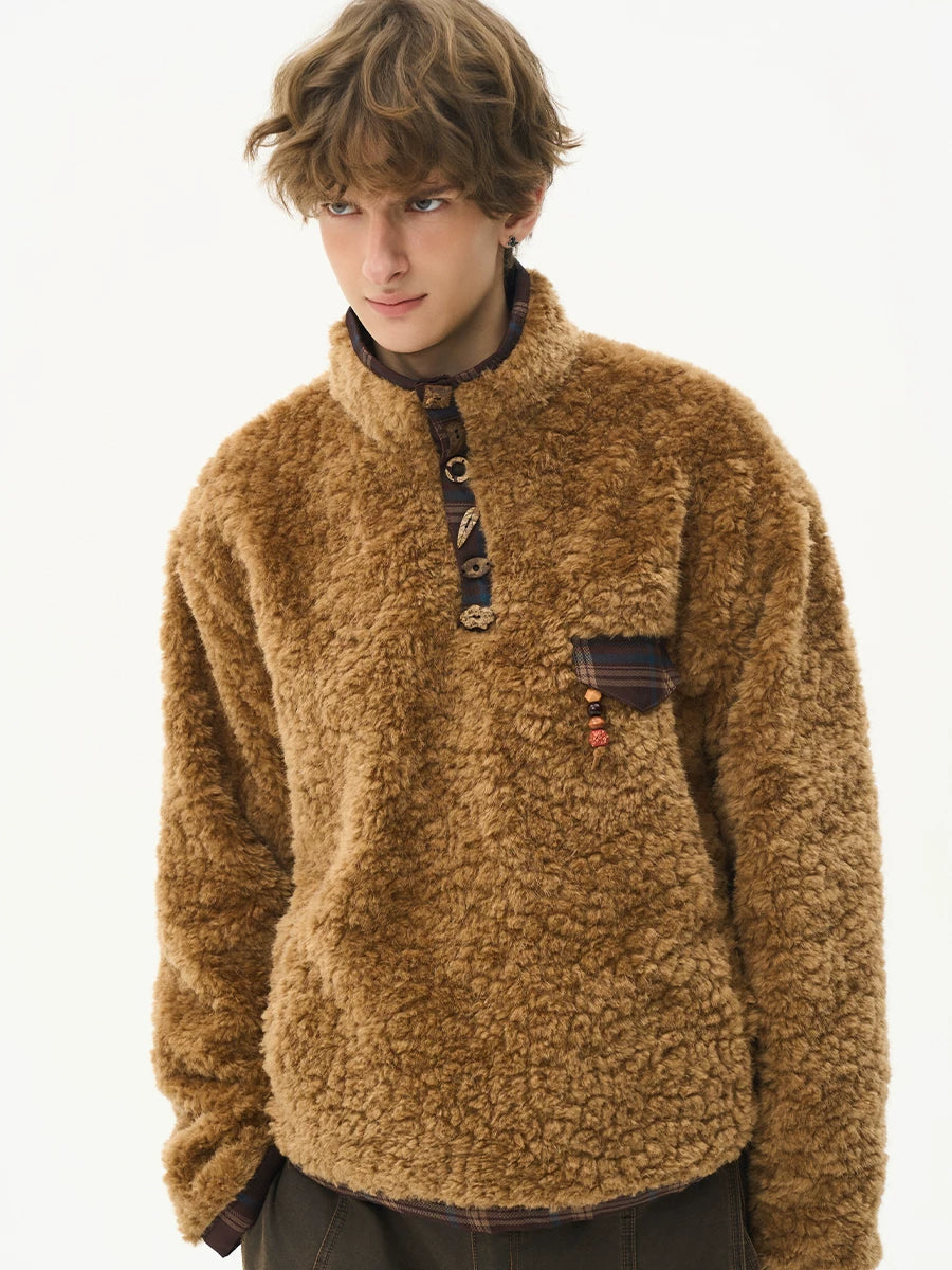 CNEW Vintage Patchwork Sweater