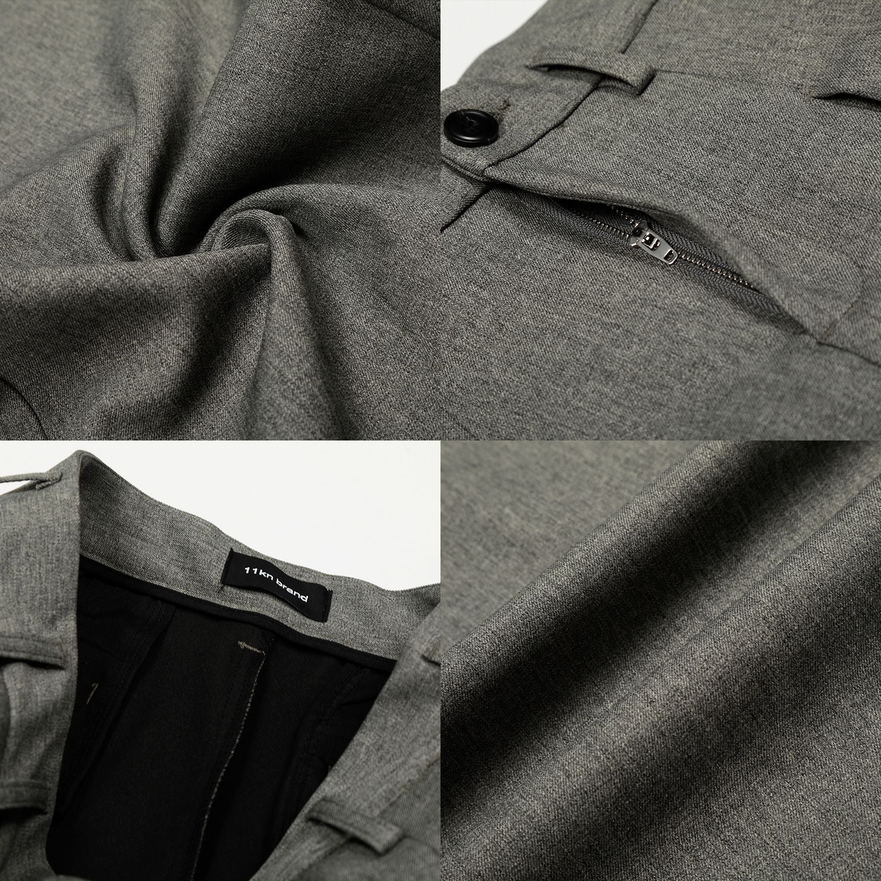 11KN Double Pleated Loose Versatile Casual Pants