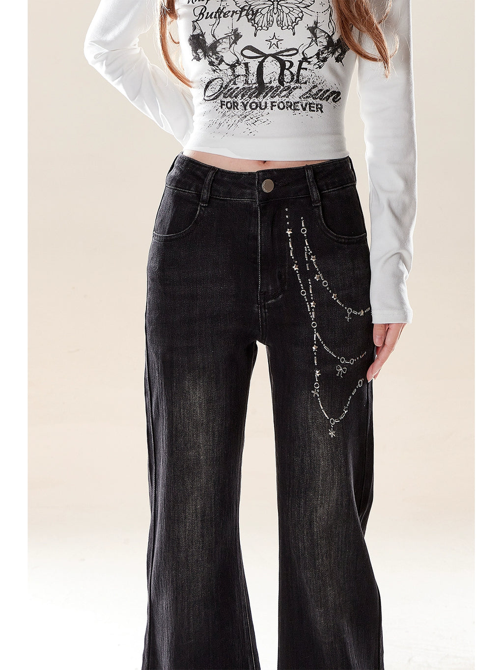 Zrsee High Waist Slim Jeans