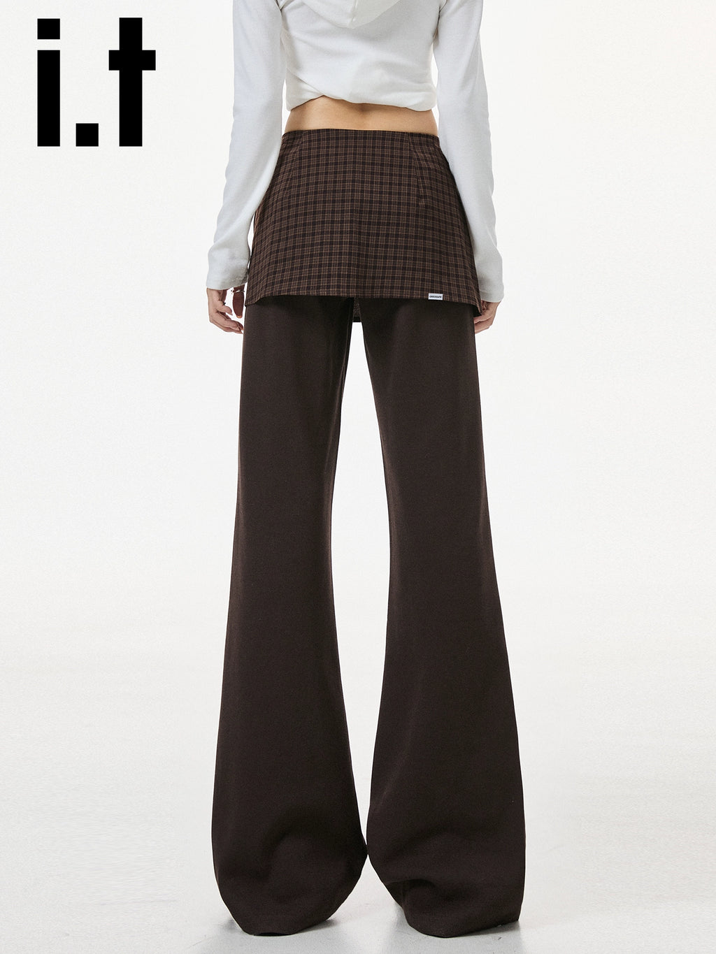 IT: CHOCOOLATE Plaid Fart Curtain Pants