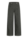 11KN Retro Wide-leg Loose Straight Slacks