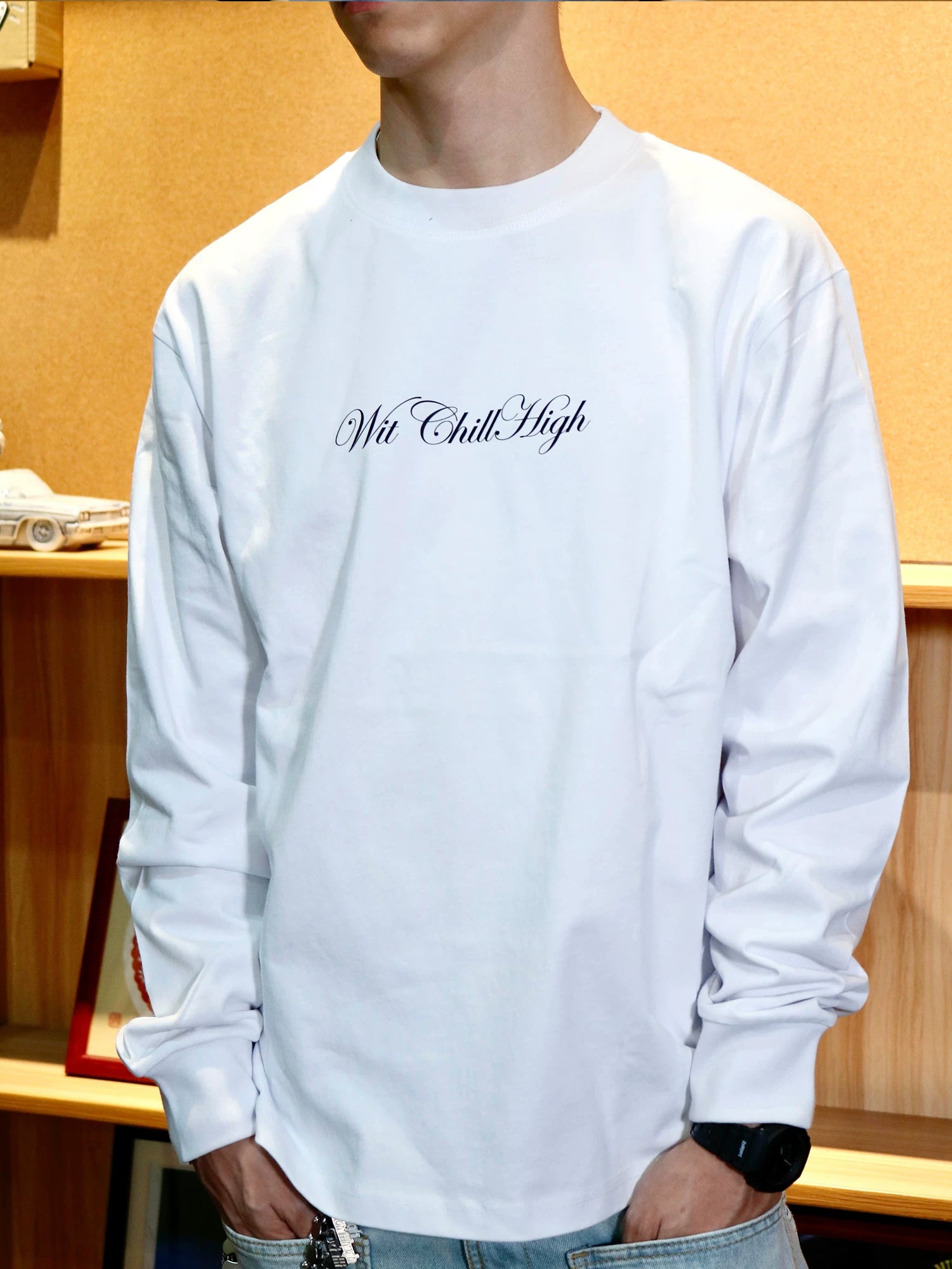 ChillHigh Crew Neck Foundation Loose Long Sleeves