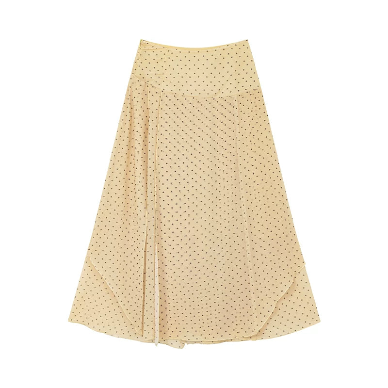 KANO Temperament Slim Floral Skirt