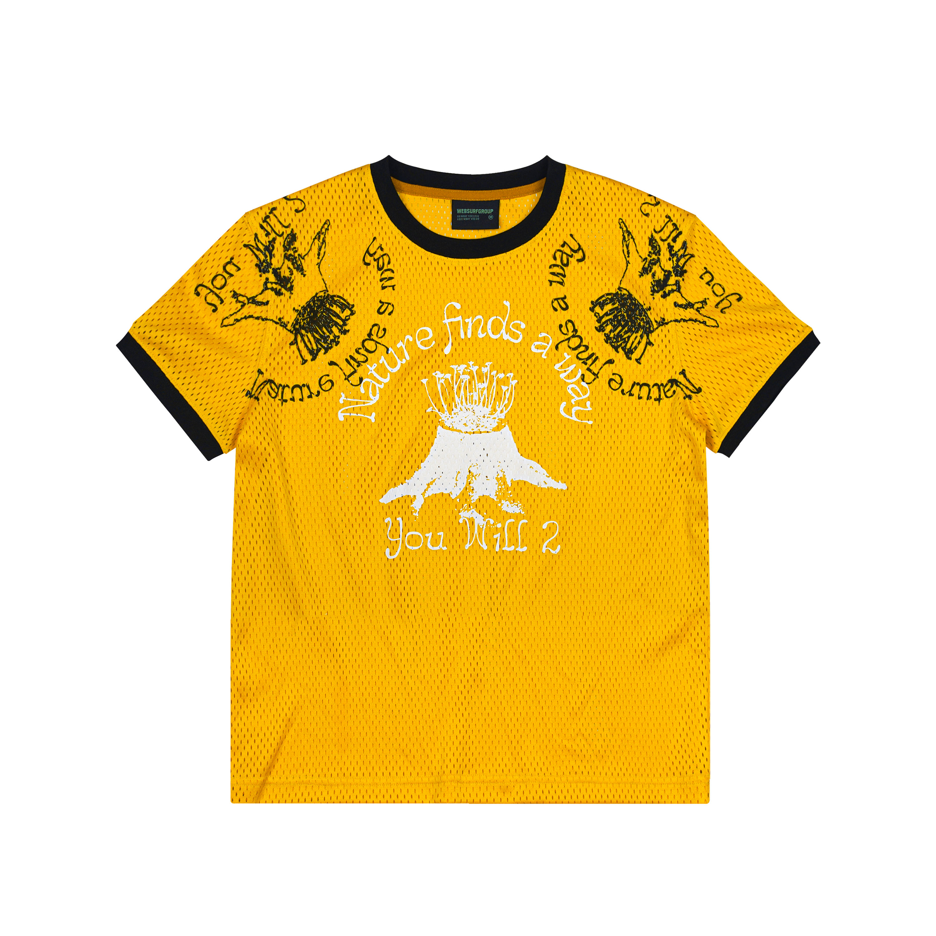 WebSurfGroup Front Shoulder Breathable Versatile Tee