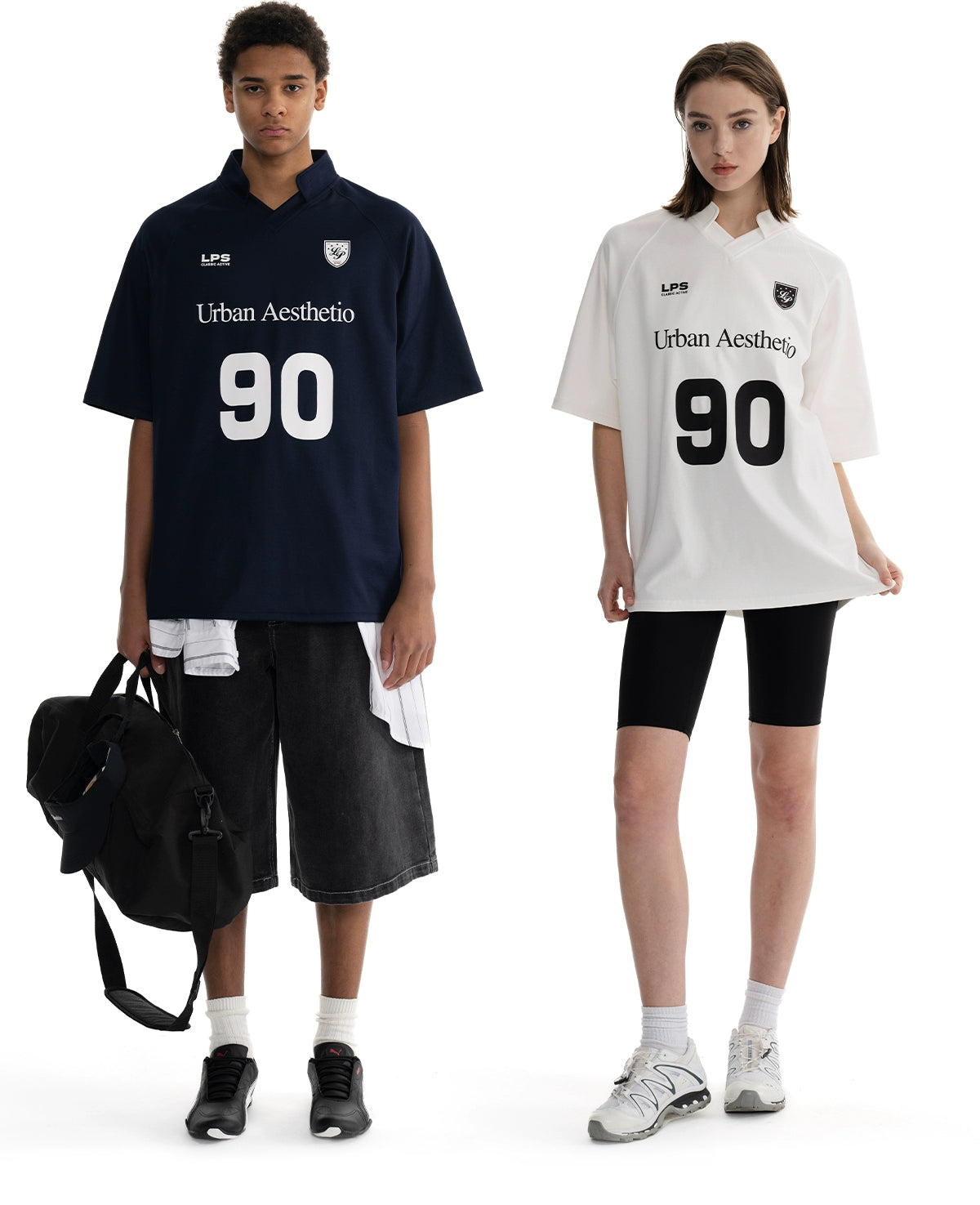 Loopsoon Retro Sports Print Tee