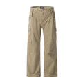 11KN Retro Old and Thin Straight Casual Pants