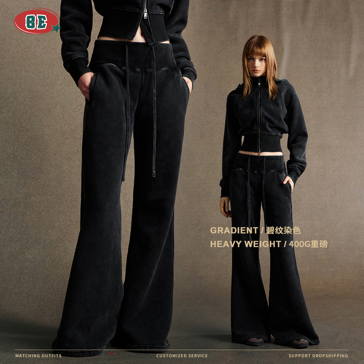 BE Fashionable Slim-fitting Casual Pants