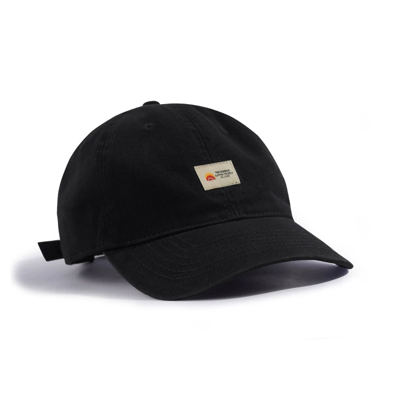 THE HOBOO Japanese Small Label Cap