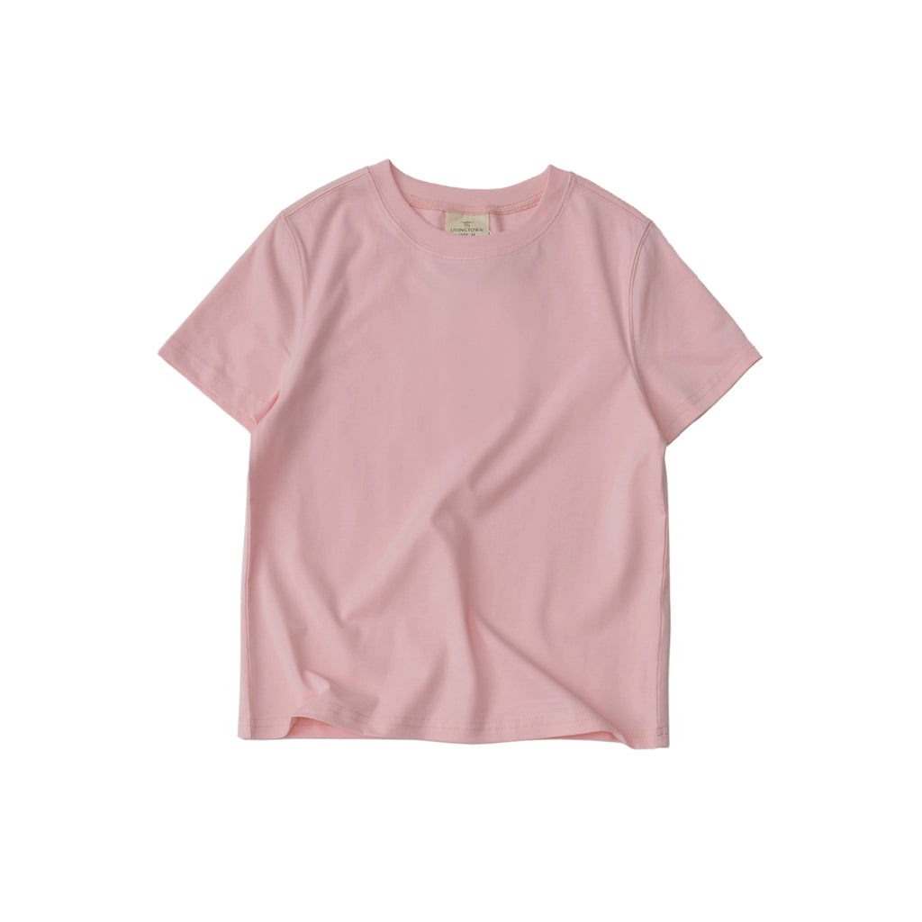 LIVINGTOWN Casual Loose Simple Slim Tee