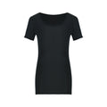 Jim Kennet Micro Transparent Loose U Neck Short Tee