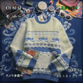 ALOHA Retro Hong Kong Style Lazy Sweater