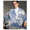 ZHENWEI Cape Plus Wide Long Scarf Shawl