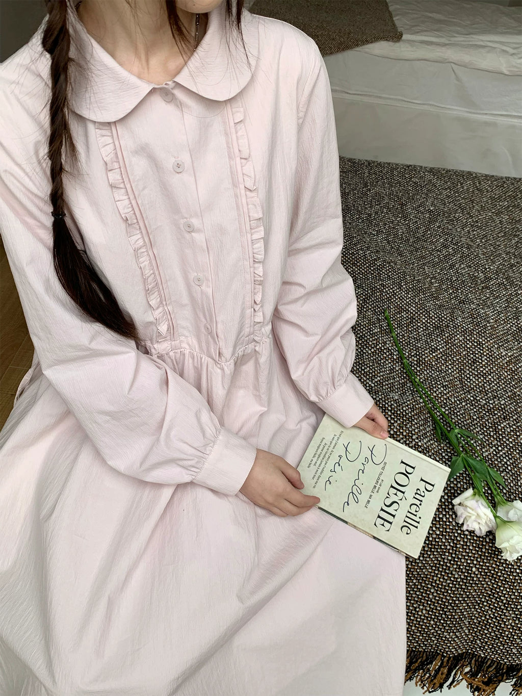 MUCHA Sweet Skinny Shirt Dress
