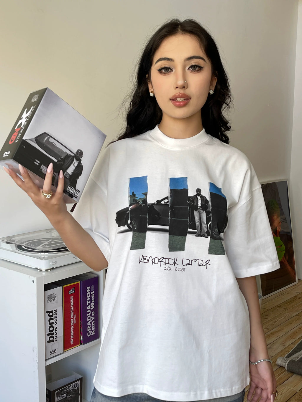 DKNT Graffiti Loose Casual Tee