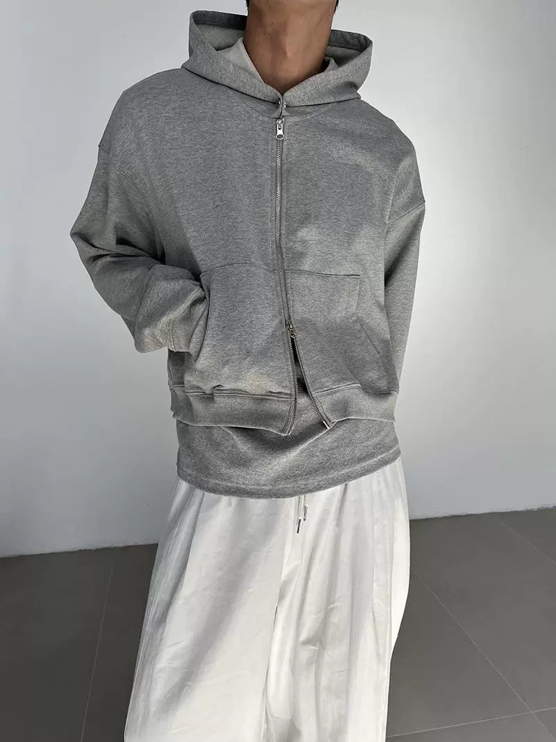 COLN Short zipper Cotton Jacket
