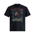 PEOPLESENSE Retro White Ink Direct Injection Casual Tee